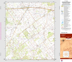 Hermidale 8234 Topographic Map 1:100k