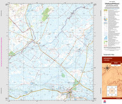 Brewarrina 8238 Topographic Map 1:100k