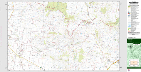 Nest Hill 8326-1N Topographic Map 1:25k