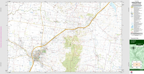 Holbrook 8326-1S Topographic Map 1:25k