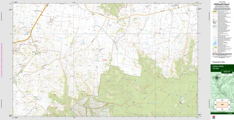 Narra Narra 8326-2N Topographic Map 1:25k