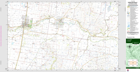 Culcairn 8326-4S Topographic Map 1:25k