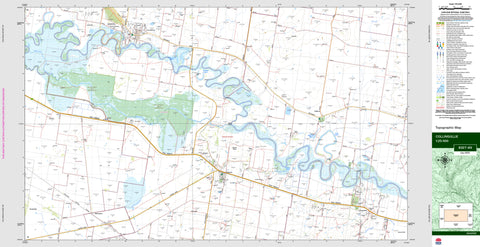 Collingullie 8327-4N Topographic Map 1:25k