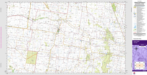 Ariah Park 8329-S Topographic Map 1:50k