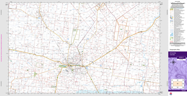 Wyalong 8330-S Topographic Map 1:50k