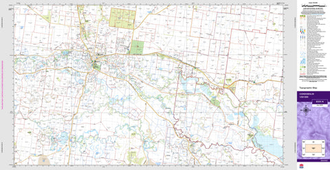 Condobolin 8331-N Topographic Map 1:50k
