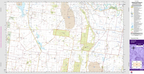 Fairholme 8331-S Topographic Map 1:50k