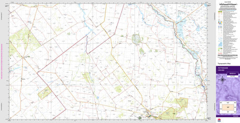 Tottenham 8333-N Topographic Map 1:50k