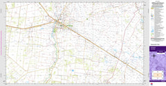 Nyngan 8334-N Topographic Map 1:50k