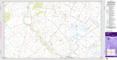 Buddabadah 8334-S Topographic Map 1:50k