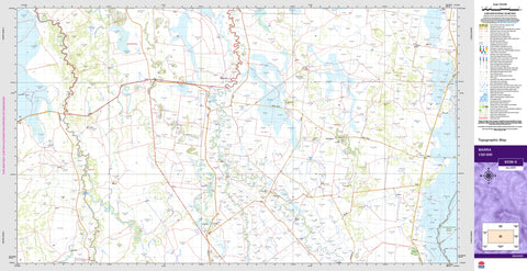Marra 8336-S Topographic Map 1:50k