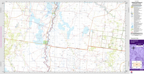 Billybingbone 8337-S Topographic Map 1:50k