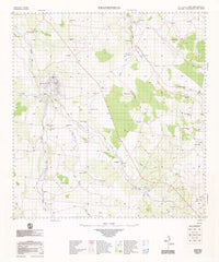 8353 Frankfield 1:100k Topographic Map