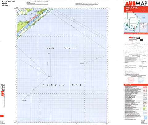 8421 Stockyard 1:100k Topographic Map