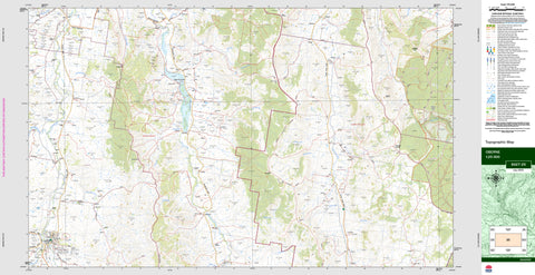 Oberne 8427-2S Topographic Map 1:25k