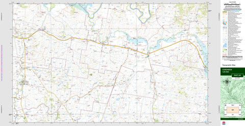 Coreinbob 8427-4S Topographic Map 1:25k