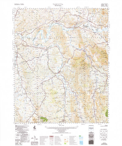 8427 Tarcutta 1:100k Topographic Map