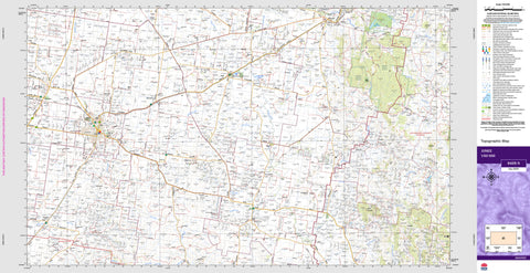 Junee 8428-S Topographic Map 1:50k