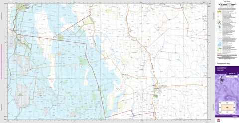 Quambone 8436-S Topographic Map 1:50k