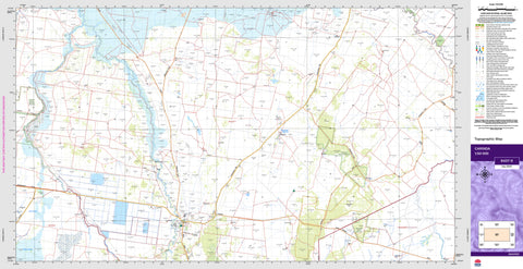Carinda 8437-S Topographic Map 1:50k