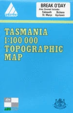 Break O'Day 1:100000 Topographic Map – Tasmania