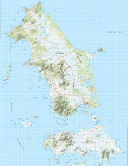Flinders Island 1:100000 Topographic Map 8517 – Tasmania