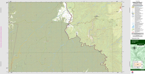 Tom Groggin 8524-4N Topographic Map 1:25k