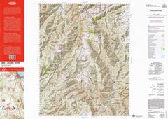 8524 Jacobs River 1:100k Topographic Map