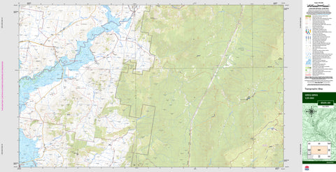 Greg Greg 8525-4N Topographic Map 1:25k