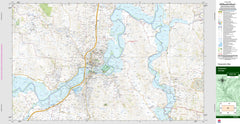 Gundagai 8527-4N Topographic Map 1:25k