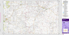 Cootamundra 8528-N Topographic Map 1:50k