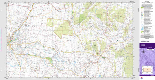 Forbes 8531-S Topographic Map 1:50k
