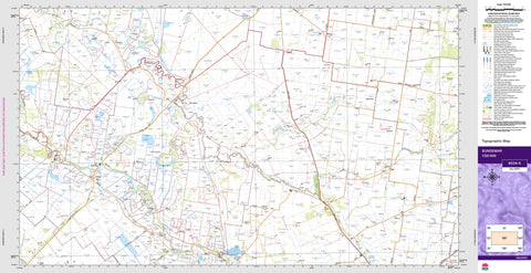 Bundemar 8534-S Topographic Map 1:50k