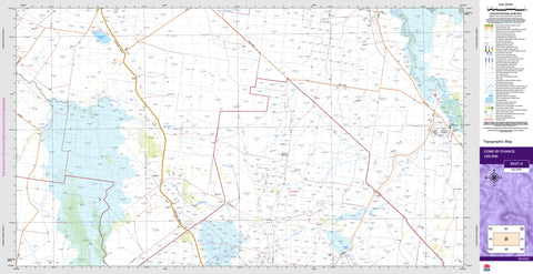 Come By Chance 8537-S Topographic Map 1:50k