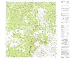 8546 Womblebank 1:100k Topographic Map