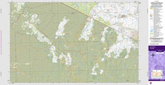 Delegate 8623-N Topographic Map 1:50k
