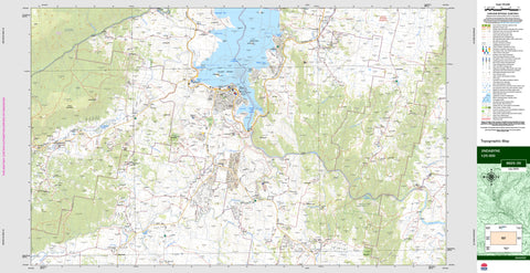 Jindabyne 8625-3S Topographic Map 1:25k