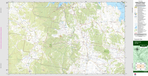 Nimmo Plain 8625-4S Topographic Map 1:25k
