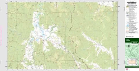 Yaouk 8626-2N Topographic Map 1:25k