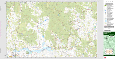 Shannons Flat 8626-2S Topographic Map 1:25k