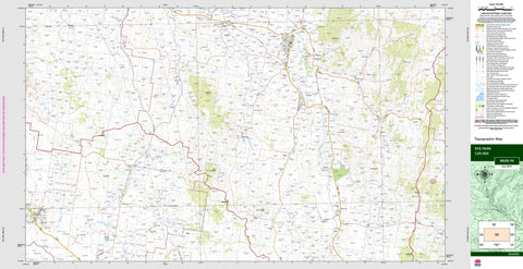 Rye Park 8628-1N Topographic Map 1:25k