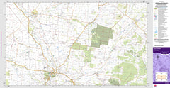 Gilgandra 8634-N Topographic Map 1:50k