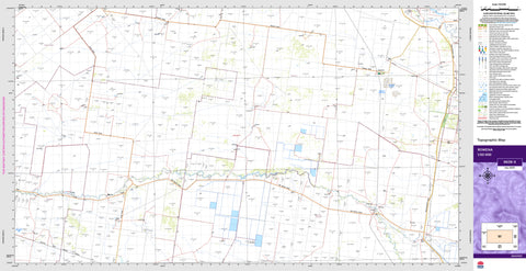 Rowena 8638-S Topographic Map 1:50k