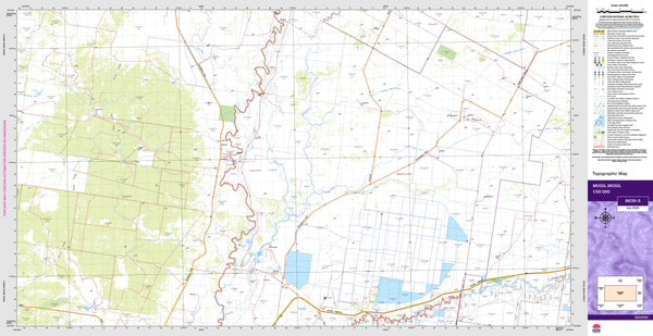 Mogil Mogil 8639-S Topographic Map 1:50k
