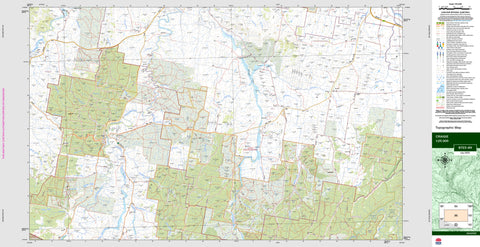 Craigie 8723-4N Topographic Map 1:25k