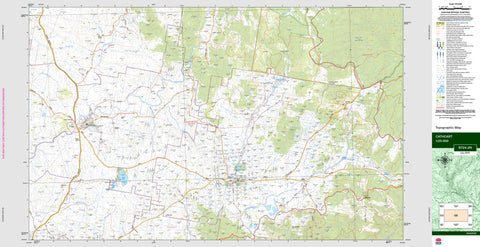 Cathcart 8724-2N Topographic Map 1:25k
