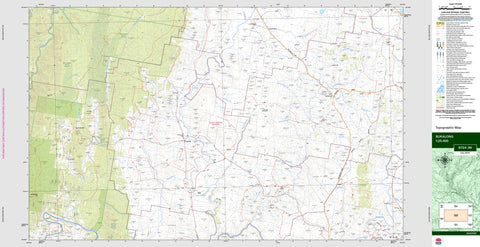 Bukalong 8724-3N Topographic Map 1:25k