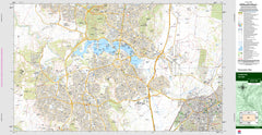Canberra 8727-3N Topographic Map 1:25k