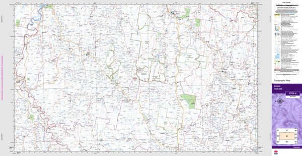 Bigga 8729-N Topographic Map 1:50k
