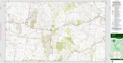Vittoria 8731-2S Topographic Map 1:25k
